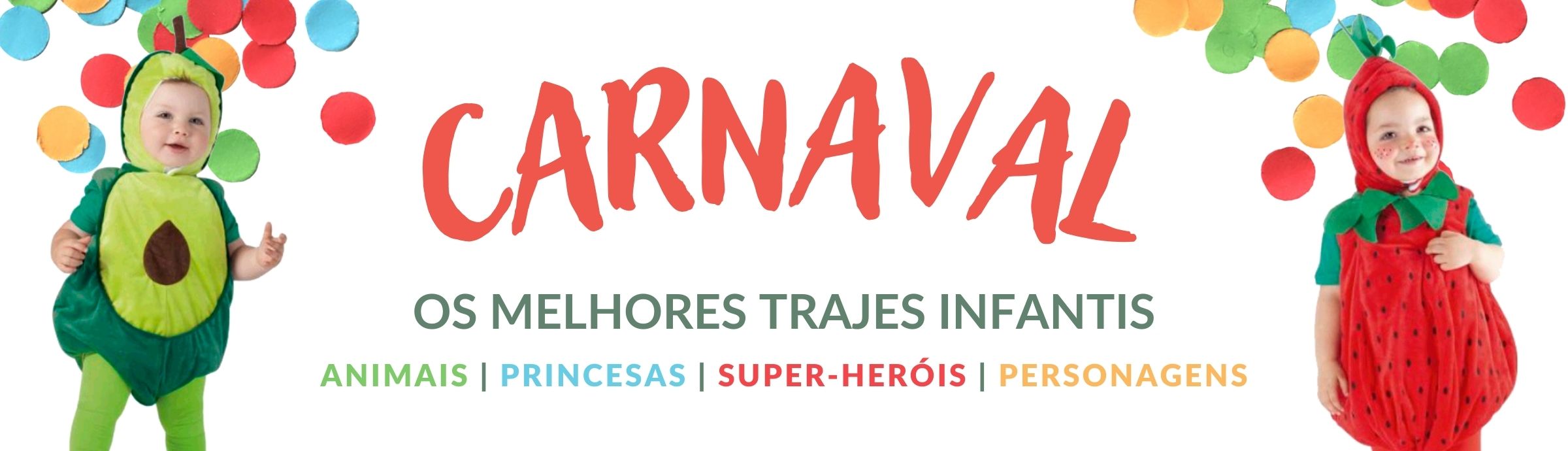 Disfarces Infantis Carnaval