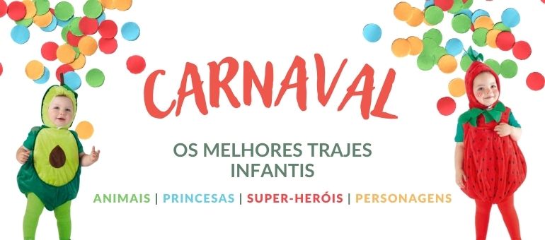 Disfarces Infantis Carnaval