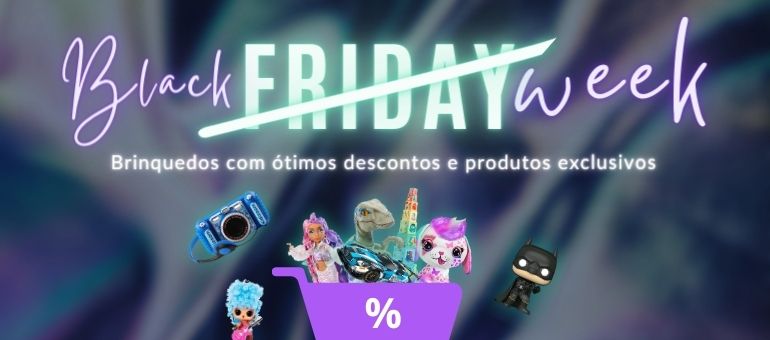 Black Friday de jogos e brinquedos Online