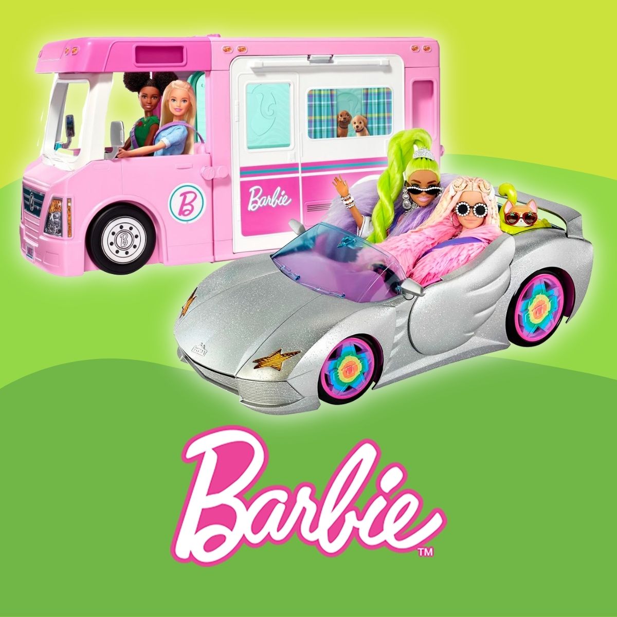 Carros Barbie