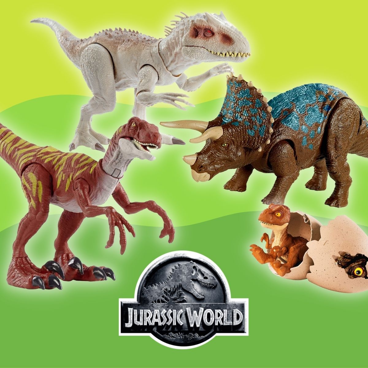 Juguetes Jurassic World